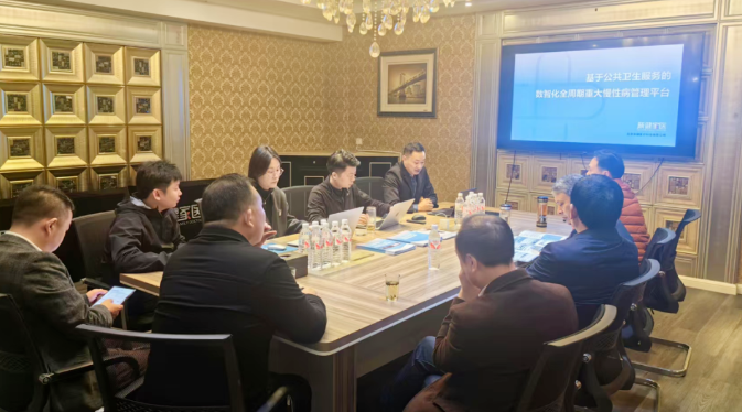 湖北省基層衛(wèi)生協(xié)會(huì)專家組調(diào)研漸健醫(yī)療，鼓勵(lì)加大慢病管理數(shù)智一體化項(xiàng)目的研發(fā)及推廣